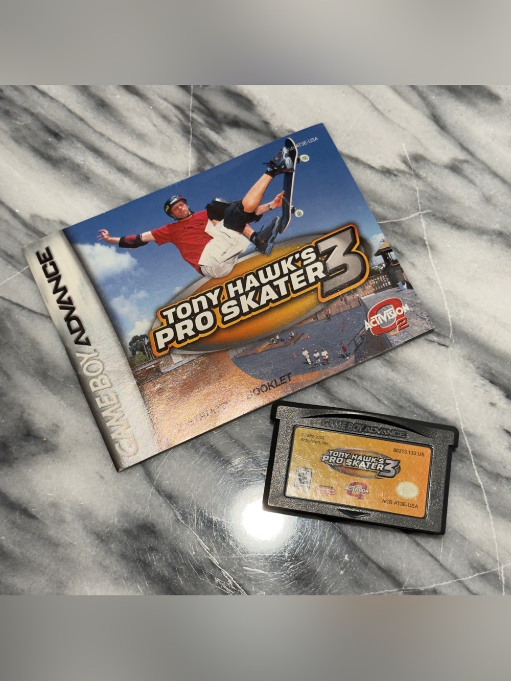 Tony Hawk's Pro Skater 3 (Nintendo Game Boy Advance, 2002) TESTED w/ Booklet
